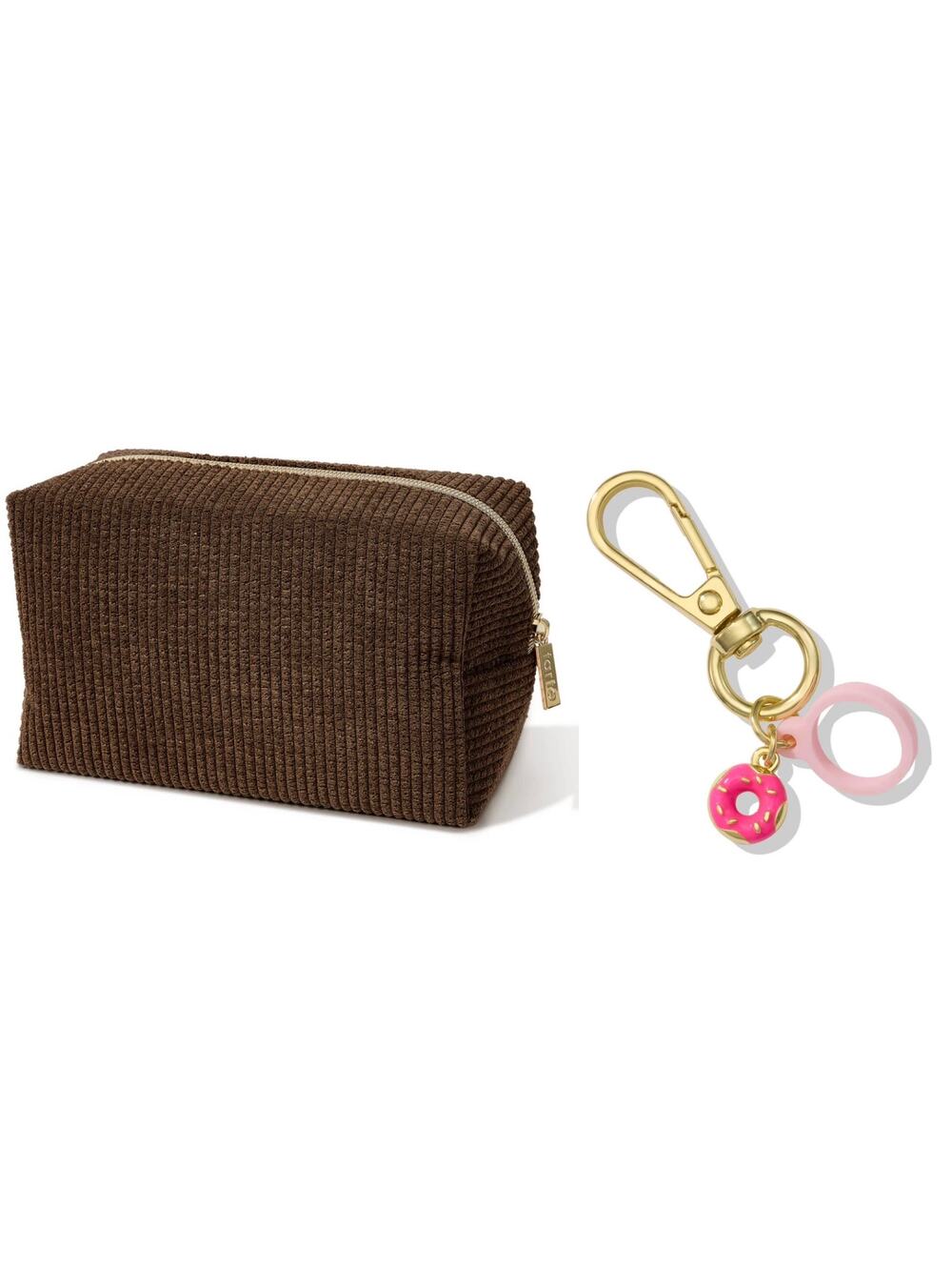 New Tarte Vintage Vibe Makeup Bag & Charm